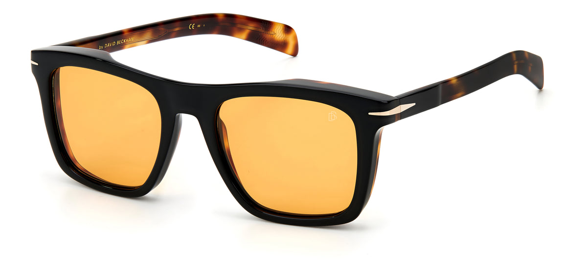 David Beckham DB 7000/S Black Havana/ Orange Lens