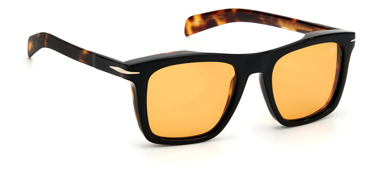 David Beckham DB 7000/S Black Havana/ Orange Lens