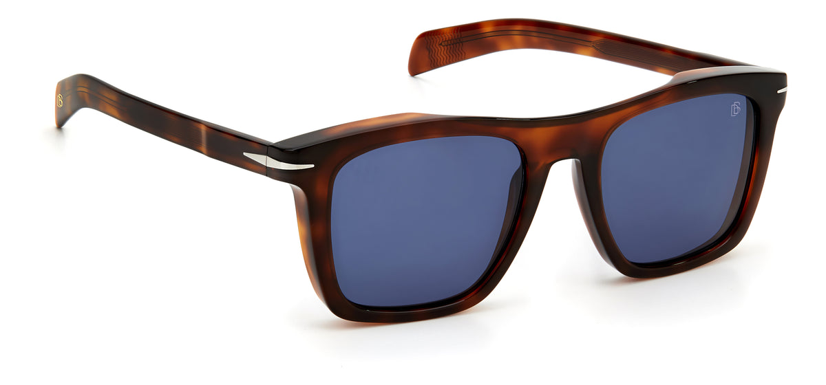 David Beckham DB 7000/S Brown Havana/ Blue Lens