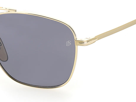 David Beckham DB 7019/S Gold/ Silver Lens 55 / Plastic / Metal