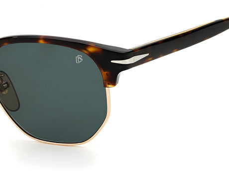 David Beckham DB 1002/S Havana/ Green Lens 51 / Plastic / Acetate