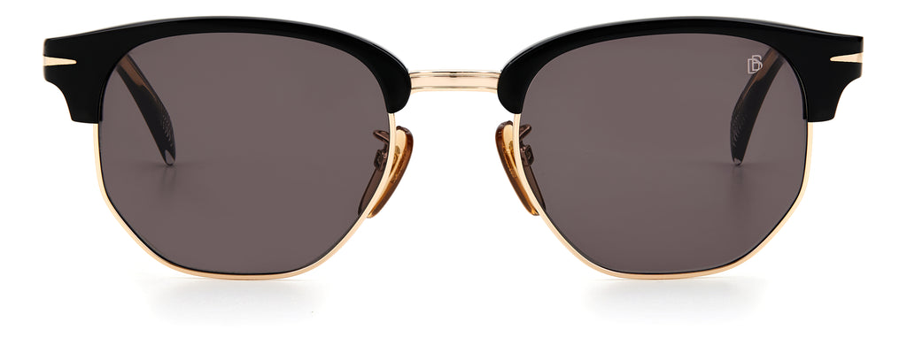 David Beckham DB 1002/S Black Gold/ Grey Lens 51 / Plastic / Acetate