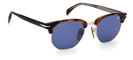 David Beckham DB 1002/S Brown Havana/ Blue Lens 51 / CR-39 Organic / Acetate