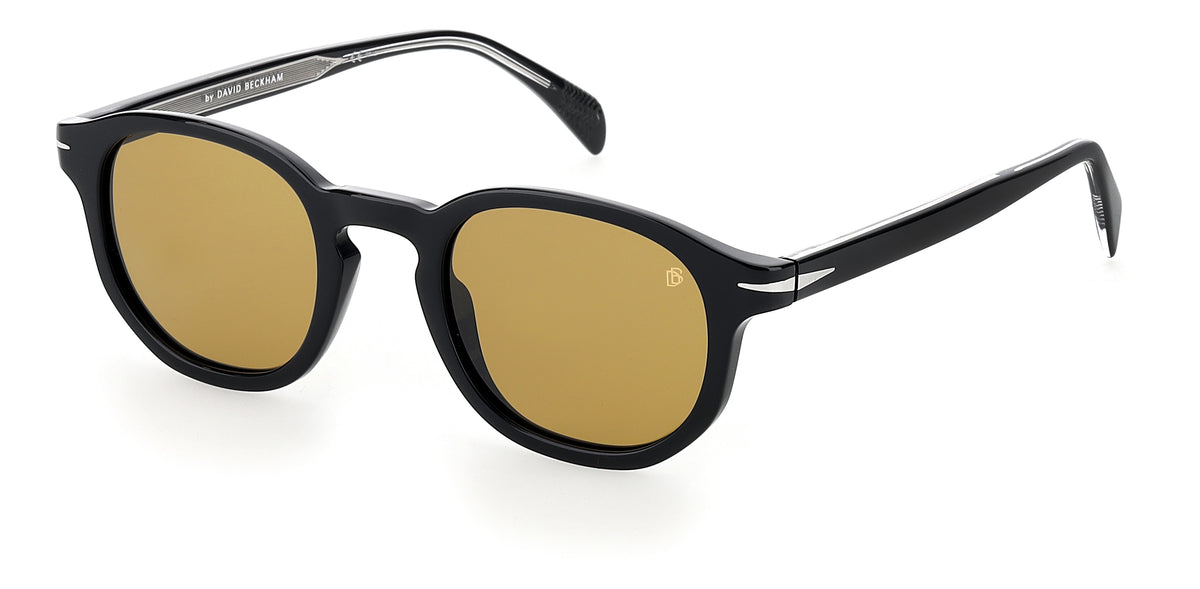 David Beckham DB 1007/S Black/ Brown Lens