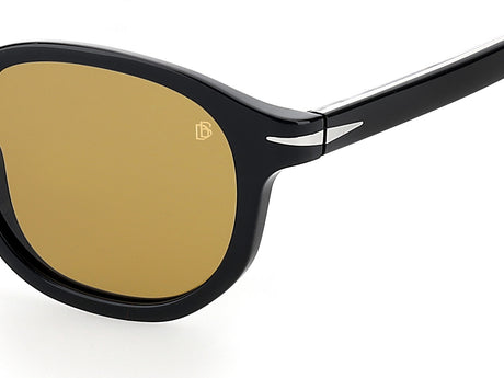 David Beckham DB 1007/S Black/ Brown Lens