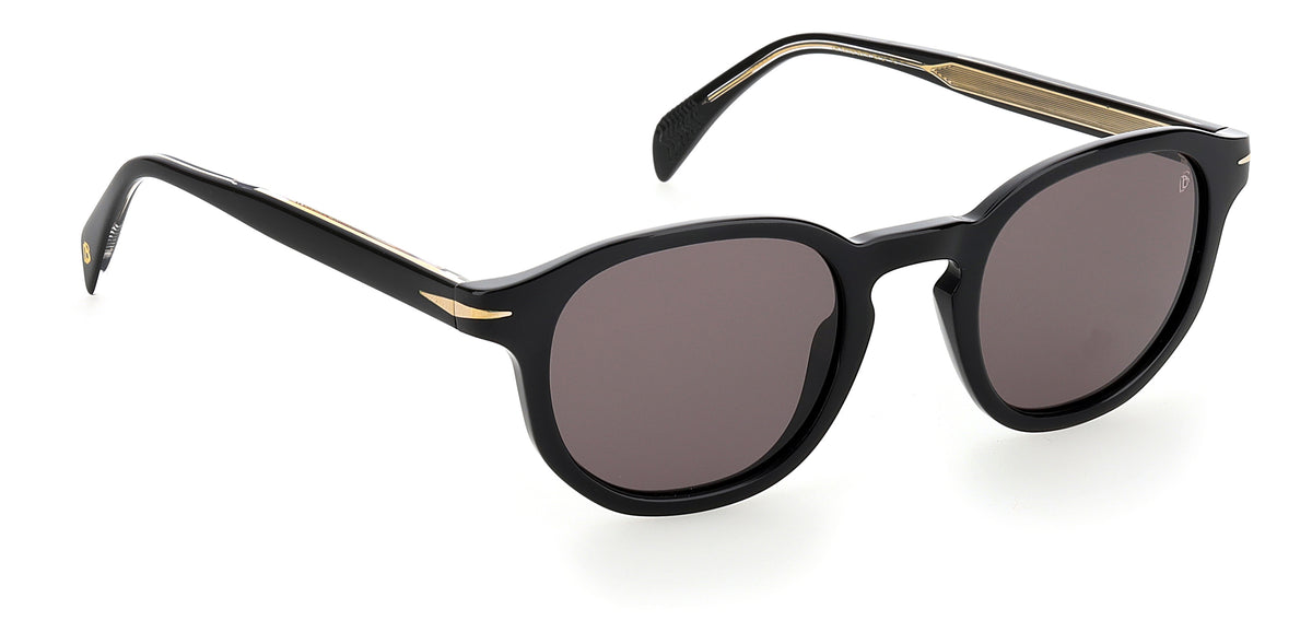David Beckham DB 1007/S Black/ Grey Lens
