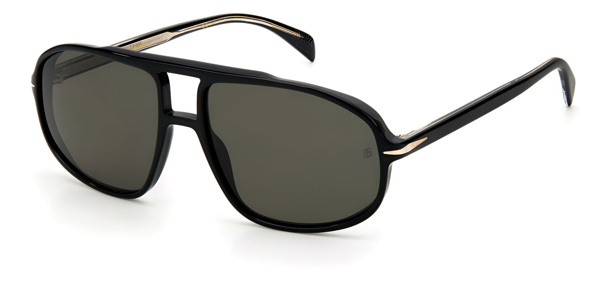 David Beckham DB 1000/S Black/ Grey Lens