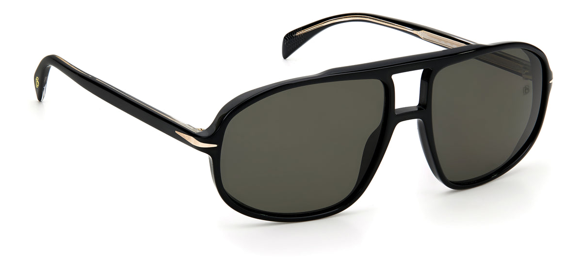 David Beckham DB 1000/S Black/ Grey Lens