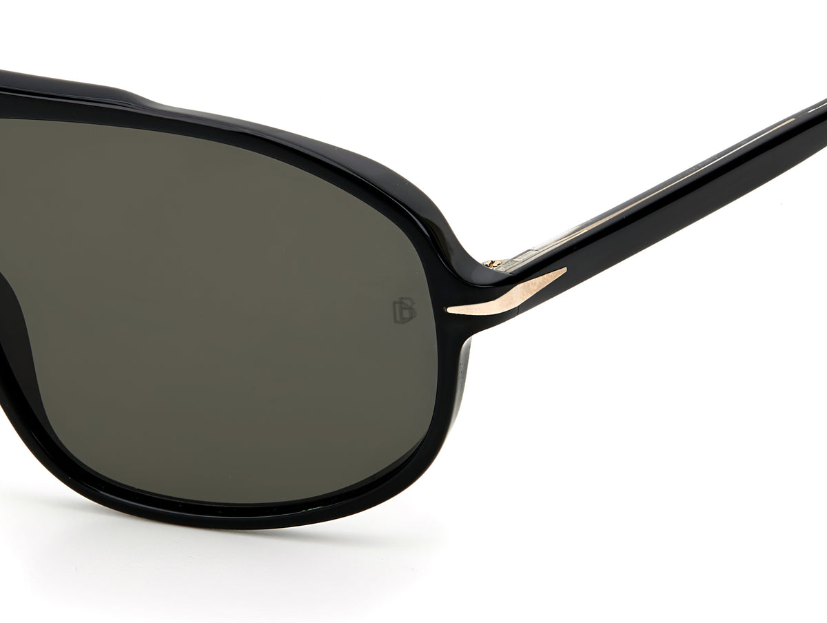 David Beckham DB 1000/S Black/ Grey Lens