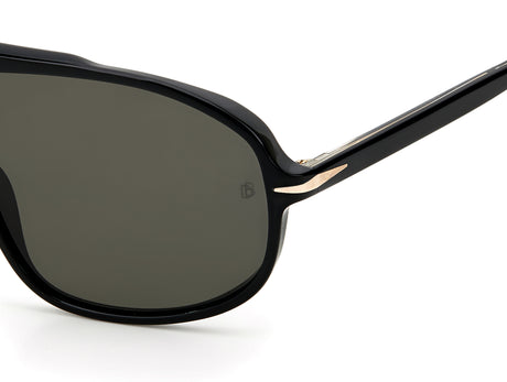 David Beckham DB 1000/S Black/ Grey Lens