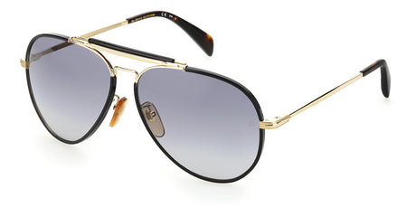 David Beckham Sunglasses DB 7003/S Gold/ Grey Lens