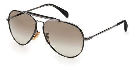 David Beckham Sunglasses DB 7003/S Dark Ruthenium/ Brown Lens