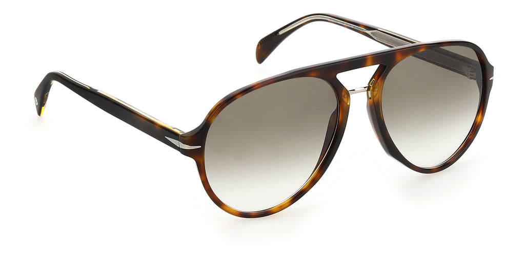 David Beckham DB 7001/S Gold/ Grey Lens