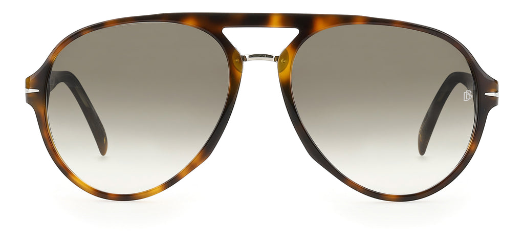 David Beckham DB 7001/S Gold/ Grey Lens