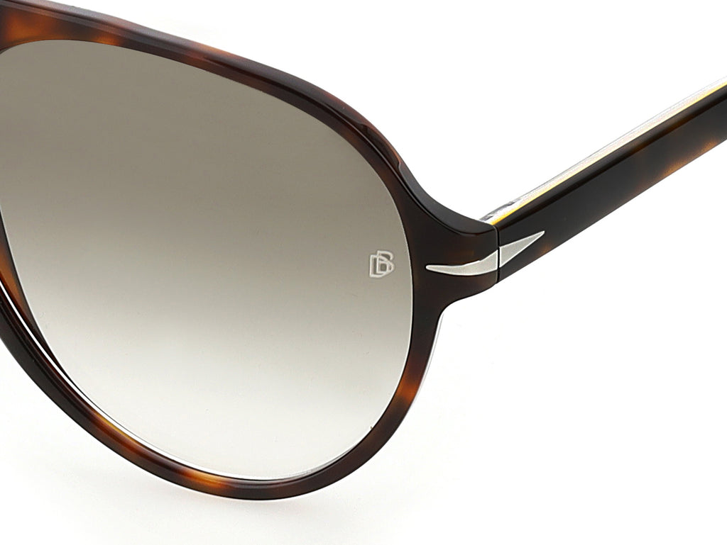 David Beckham DB 7001/S Gold/ Grey Lens