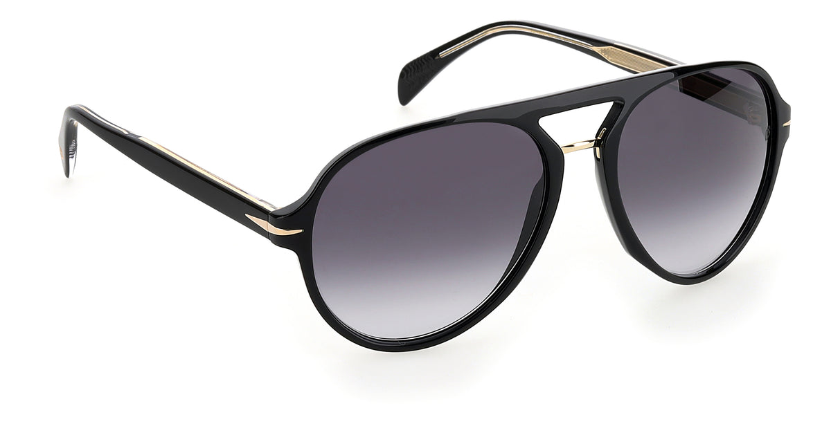 David Beckham DB 7005/S-57-807 9O BLACK