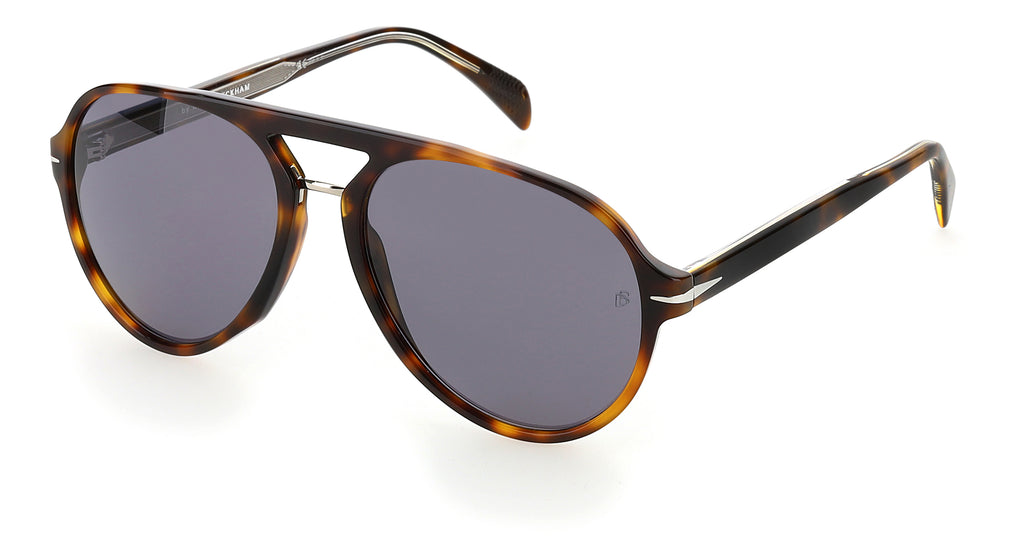 David Beckham DB 7001/S Gold/ Grey Lens