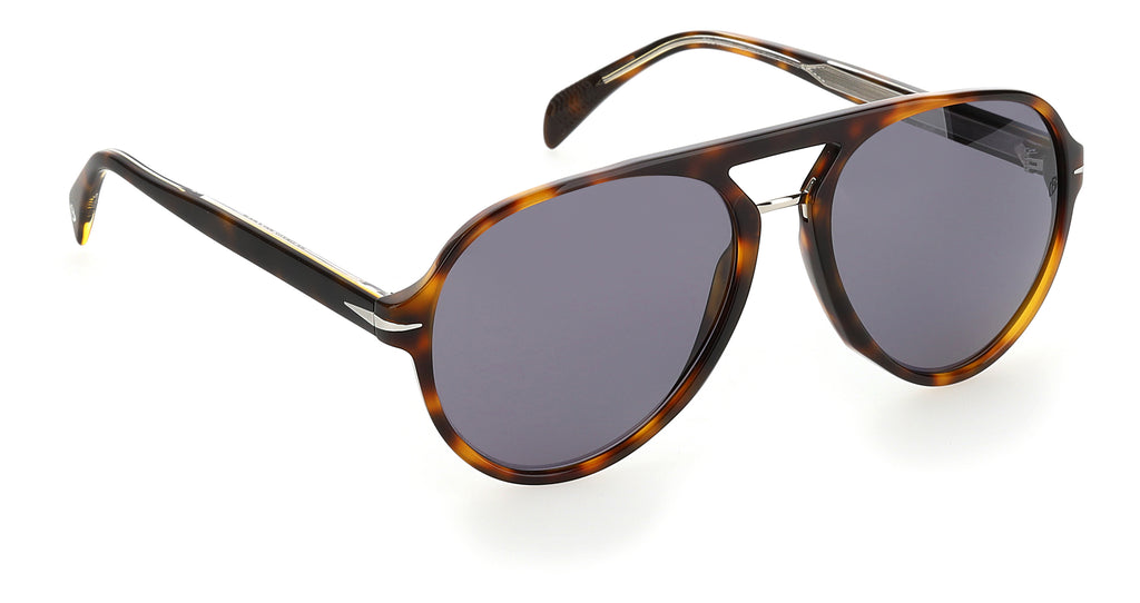 David Beckham DB 7001/S Gold/ Grey Lens