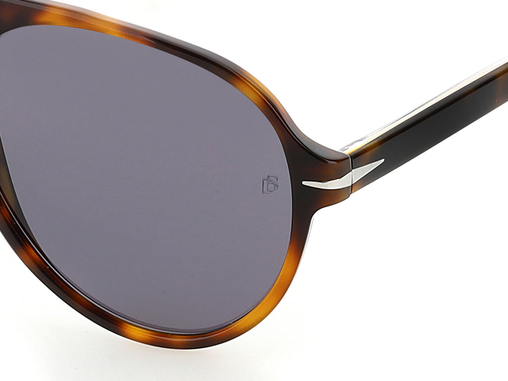 David Beckham DB 7001/S Gold/ Grey Lens