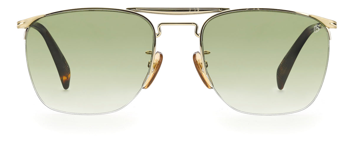 David Beckham DB 1001/S Gold/ Green Lens