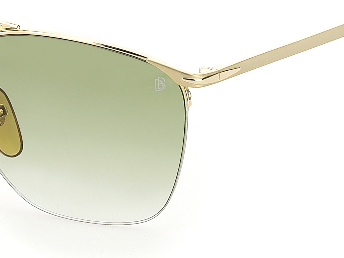 David Beckham DB 1001/S Gold/ Green Lens