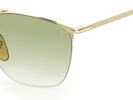 David Beckham DB 1001/S Gold/ Green Lens