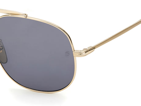 David Beckham DB 7004/S Dark Ruthenium Black/ Grey Lens Polarised