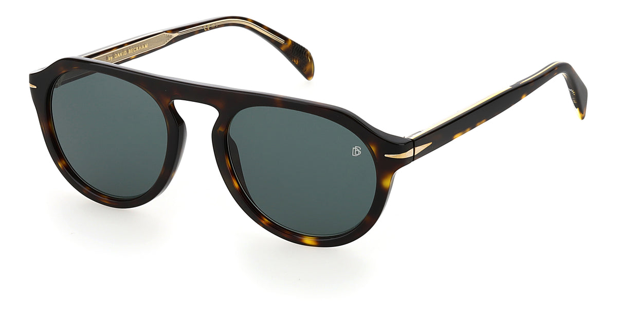 David Beckham DB 1004/S Gold/ Grey Lens