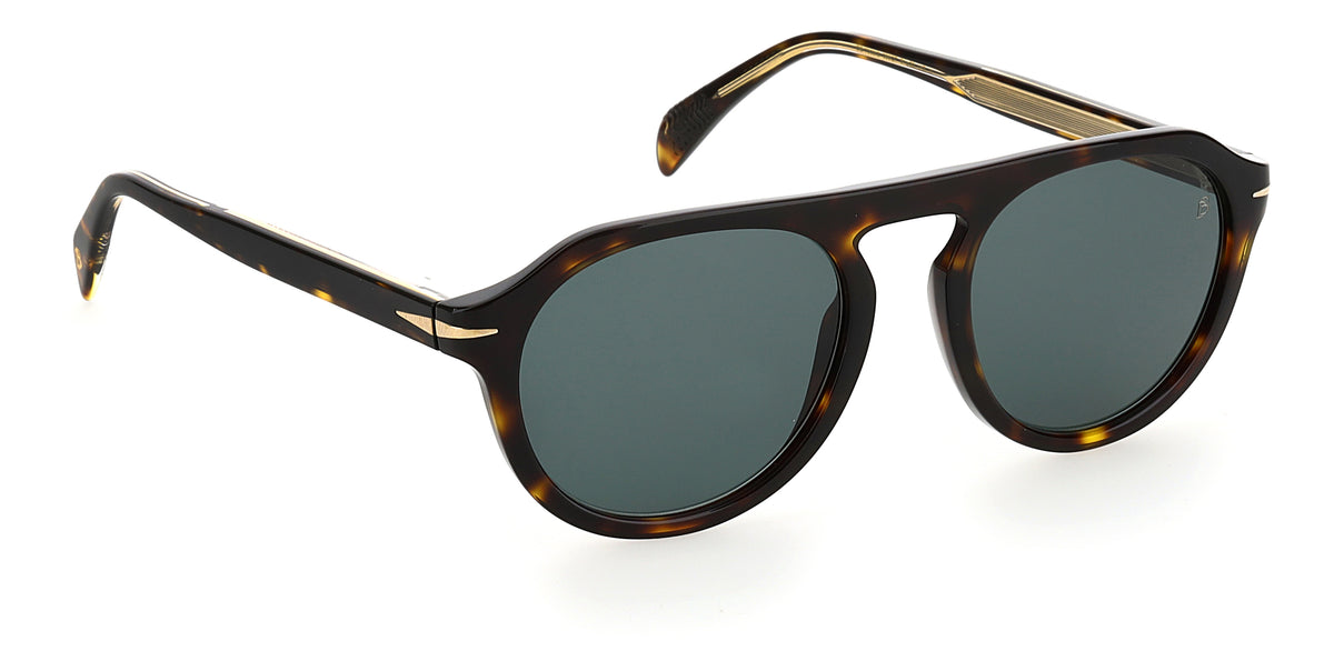 David Beckham DB 1004/S Gold/ Grey Lens