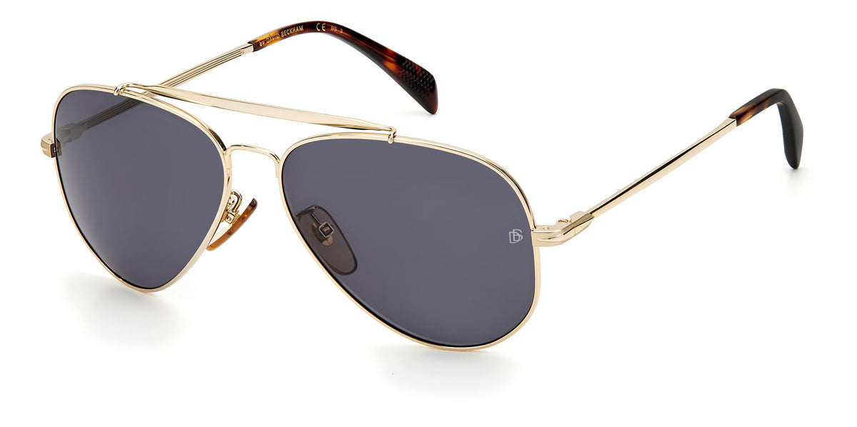 David Beckham DB 1004/S Gold/ Grey Lens
