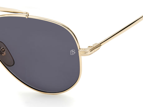 David Beckham DB 1004/S Gold/ Grey Lens