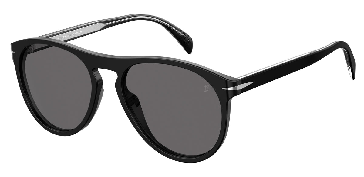 David Beckham DB 1008/S Brown Horn/ Blue Lens