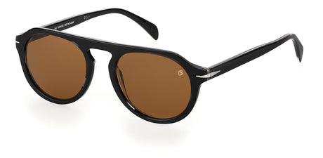 David Beckham Sunglasses DB 7009/S Grey Horn/ Brown Lens