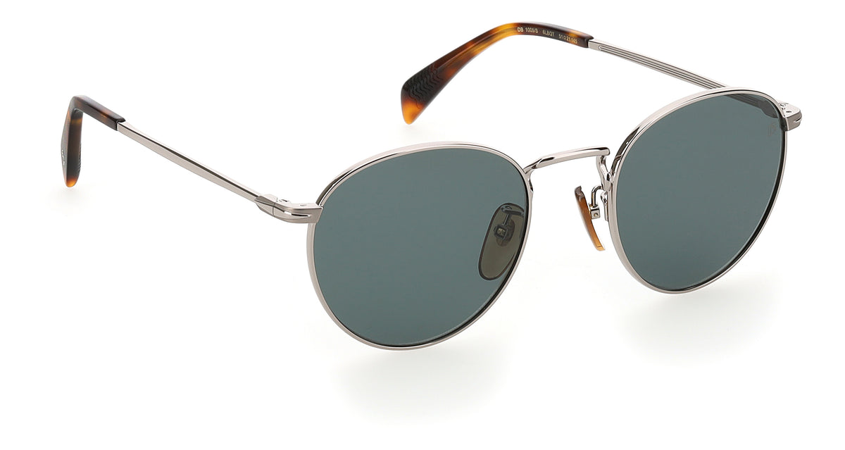 David Beckham DB 1005/S Ruthenium/ Green Lens