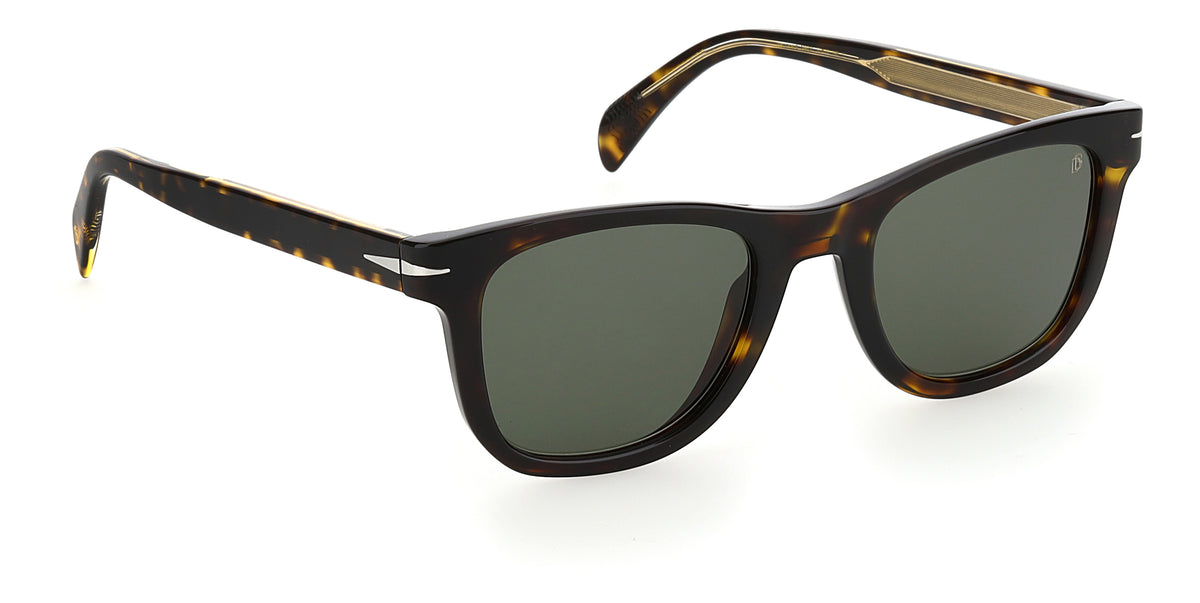 David Beckham DB 1006/S Havana/ Green Lens