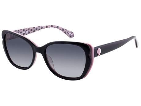 Kate Spade Augusta/G/S 203165 Black Pink/ Grey Shaded Polarized