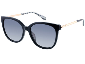 Kate Spade Britton/G/S 203166 Black/ Grey Shaded Polarized 55 / Plastic / Acetate