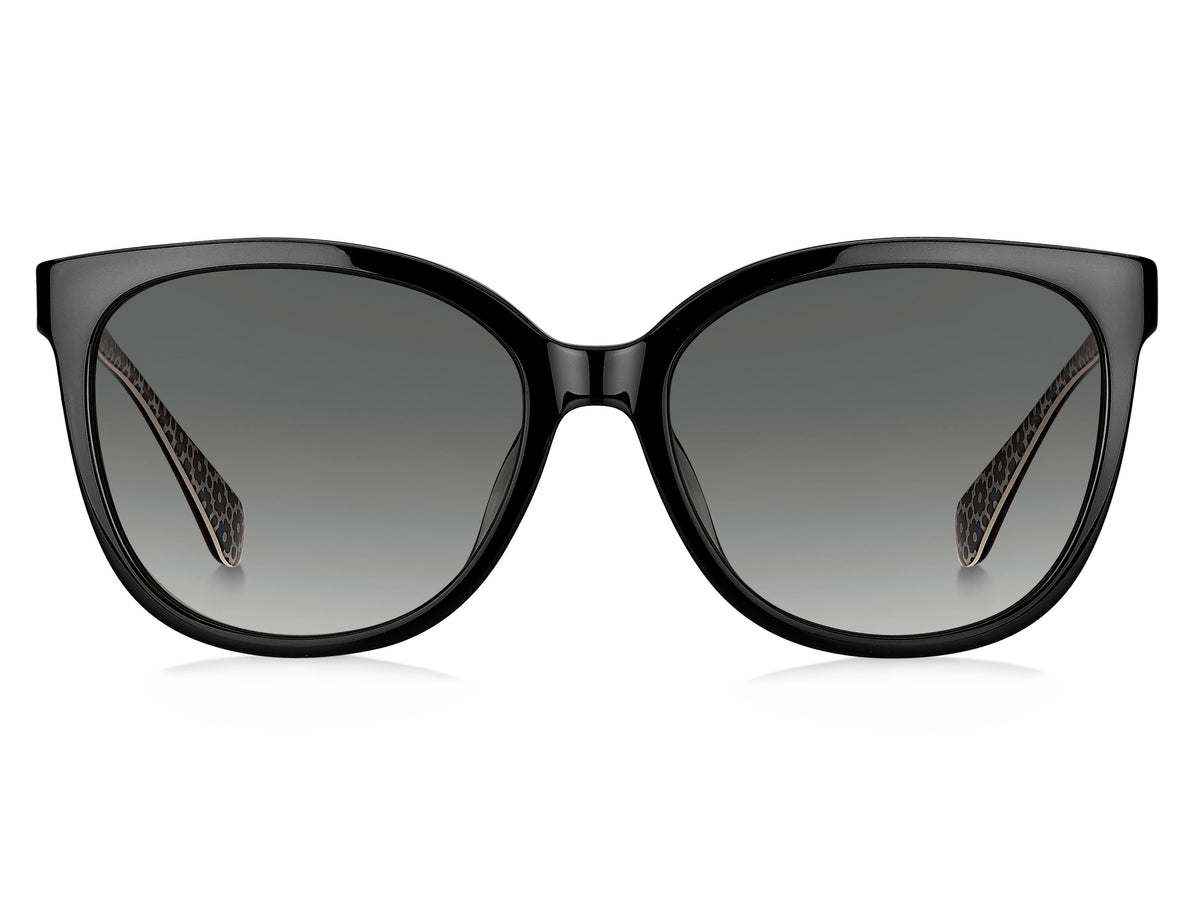 Kate Spade Britton/G/S 203166 Black/ Grey Shaded Polarized 55 / Plastic / Acetate