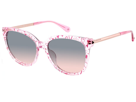 Kate Spade Britton/G/S 203166 Pink Pattern Pink/ Grey Fuchsia