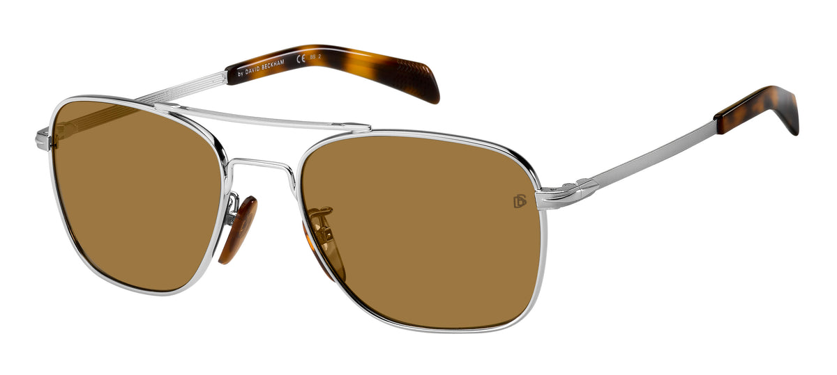 David Beckham DB 7019/S Palladium/ Brown Lens