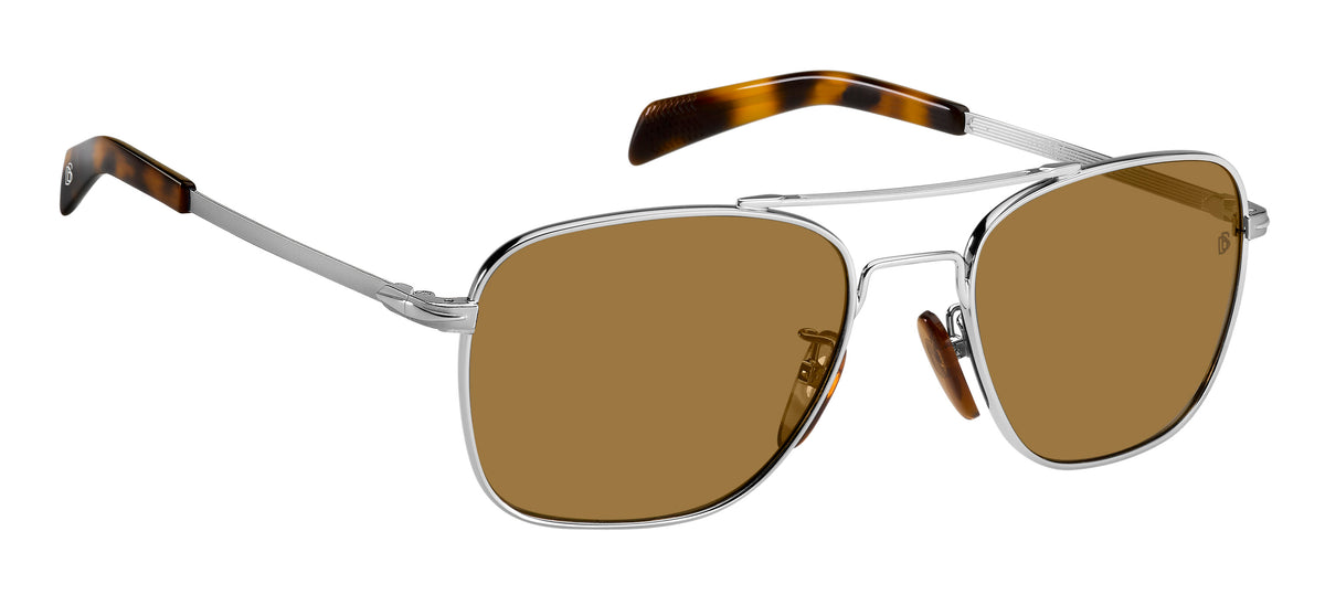 David Beckham DB 7019/S Palladium/ Brown Lens