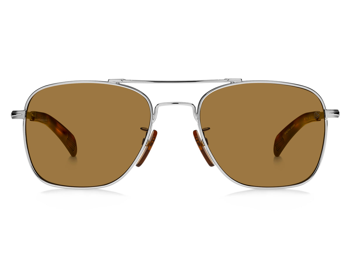 David Beckham DB 7019/S Palladium/ Brown Lens