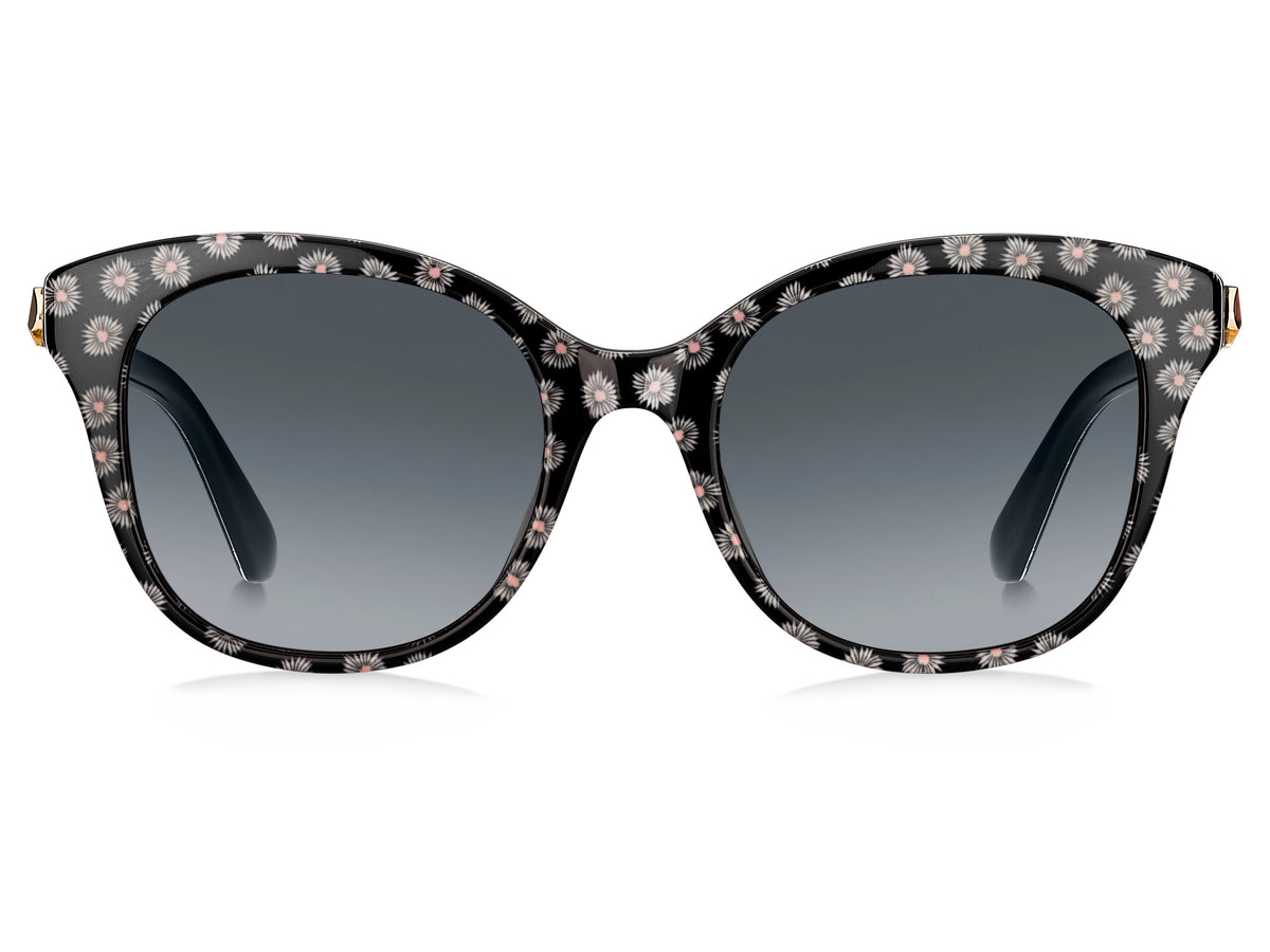 Kate Spade Bianka/G/S 203281 Black Pattern White/ Dark Grey Shaded