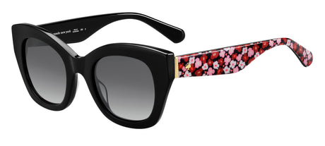 Kate Spade Jalena/S 200680 Black Pattern Violet/ Dark Grey Shaded