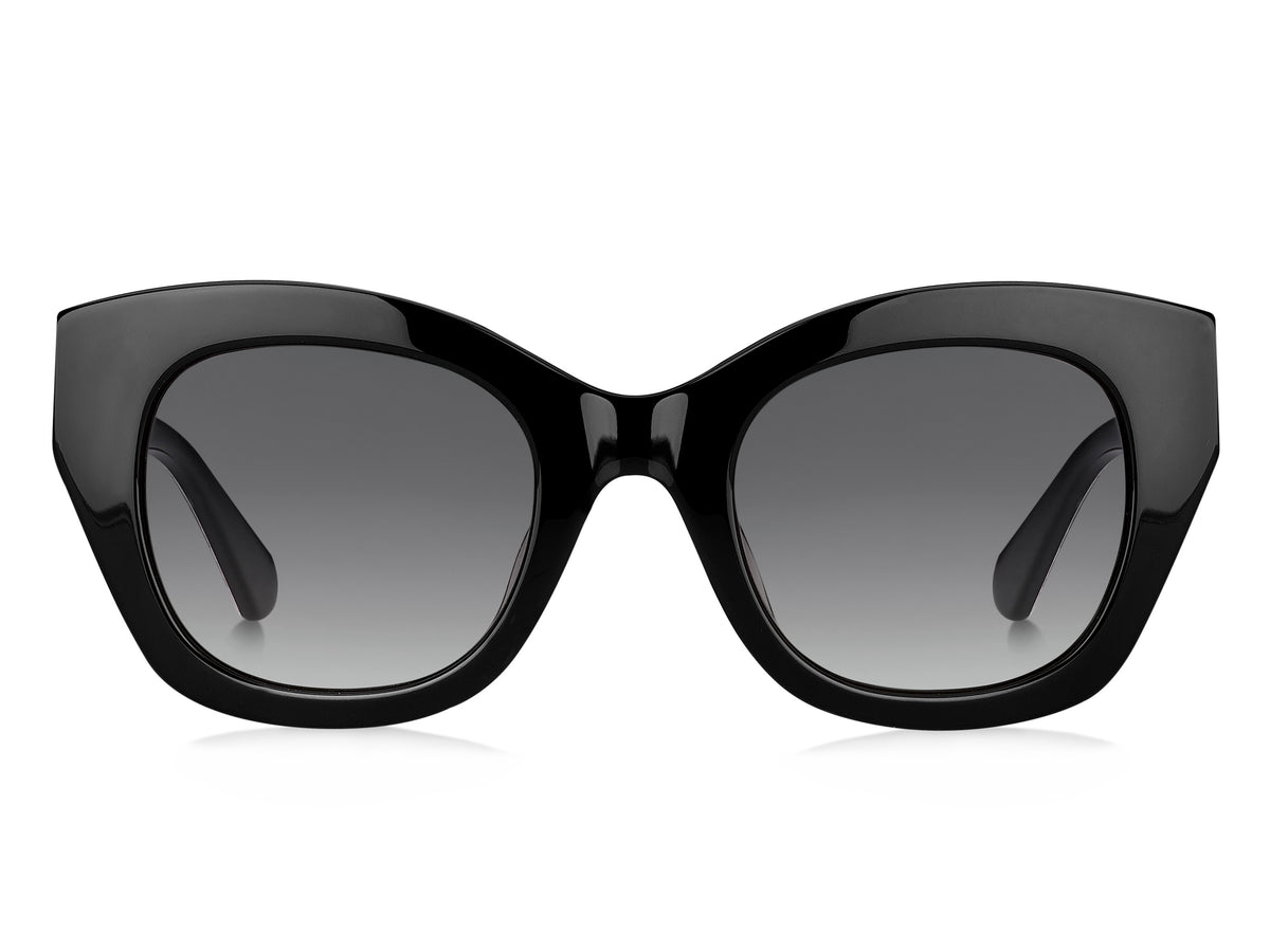 Kate Spade Jalena/S 200680 Black Pattern Violet/ Dark Grey Shaded