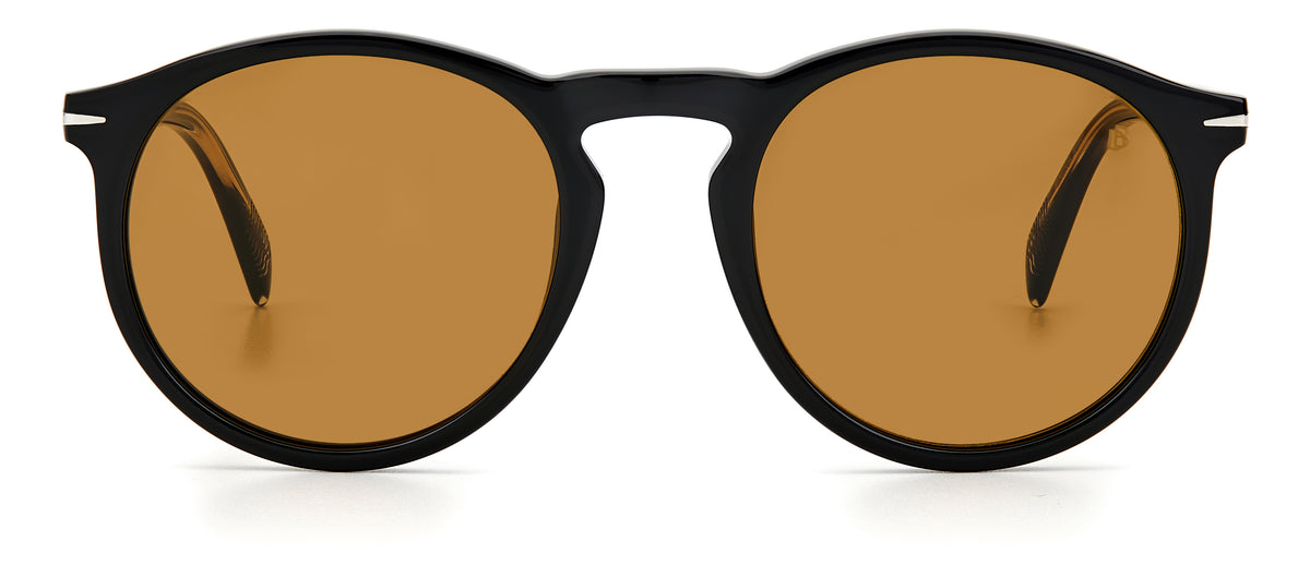 David Beckham DB 1009/S Black/ Brown Lens