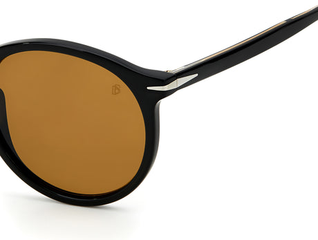 David Beckham DB 1009/S Black/ Brown Lens