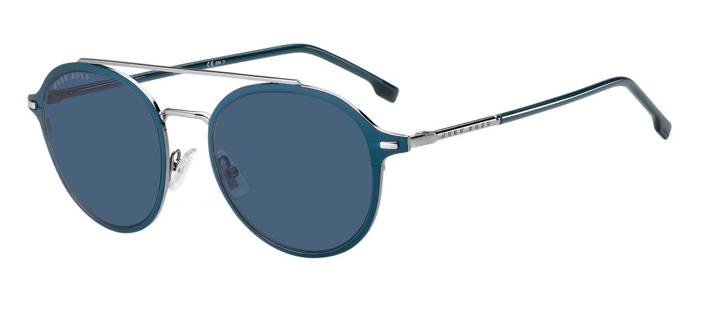 BOSS 1179/S KU0 54 KU Matte Blue Ruthenium 
Blue Lenses