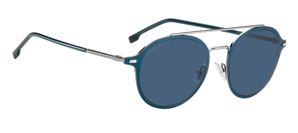 BOSS 1179/S KU0 54 KU Matte Blue Ruthenium 
Blue Lenses