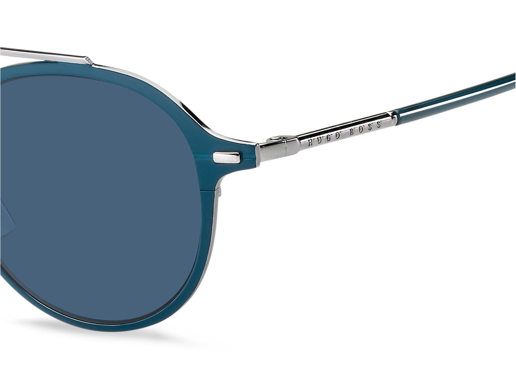 BOSS 1179/S KU0 54 KU Matte Blue Ruthenium 
Blue Lenses